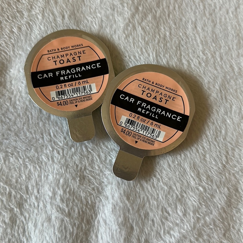Bath and Body Works Champagne Toast car fragrance refill